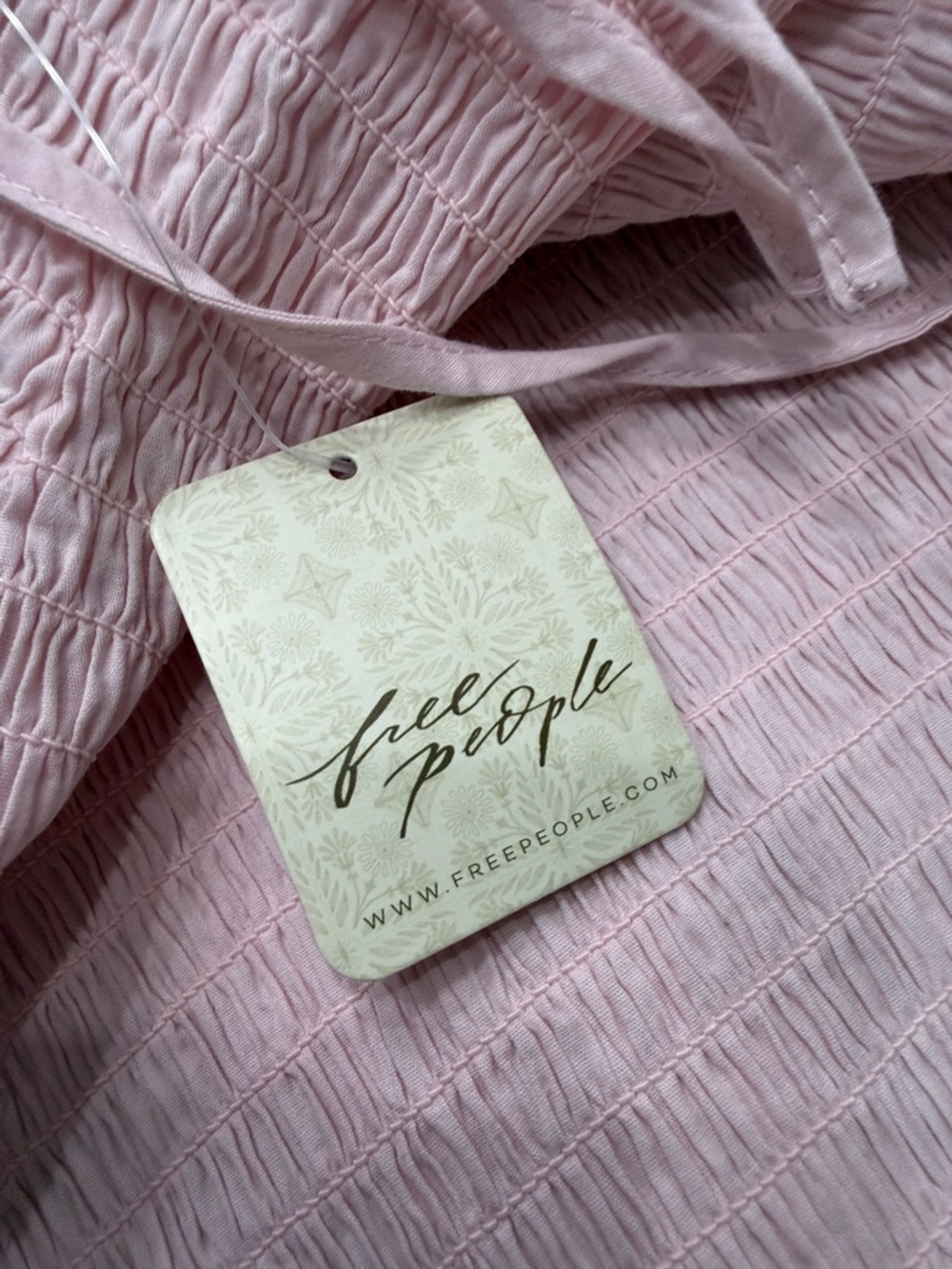 FREE PEOPLE Iyla Smocked Mini Dress - Picture 7 of 10